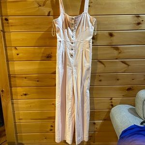 Junior's light pink jumpsuit